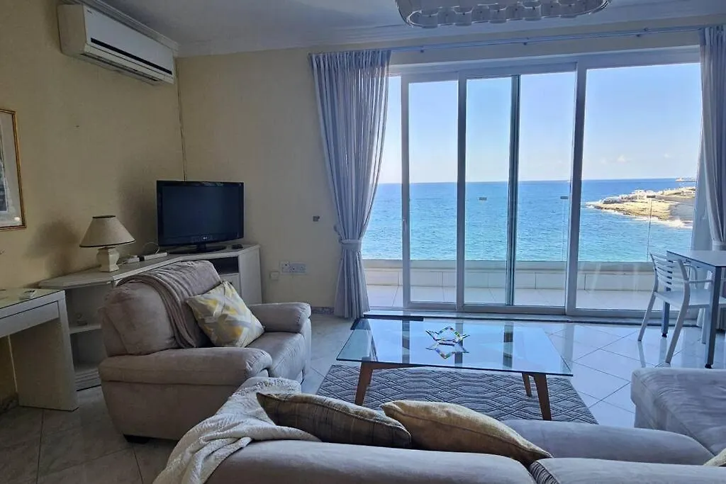 Apartamento Front Sea View 3 Bedroom 2 Bathrooms At Sliema Beach Promenade S7