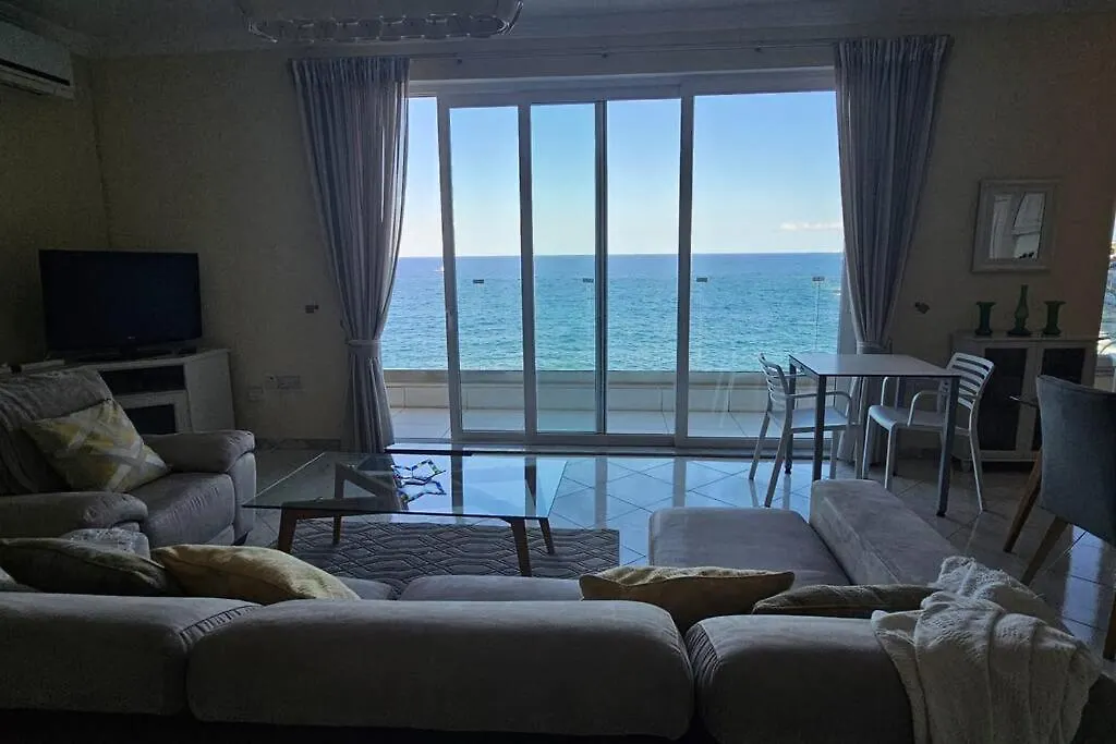 Apartamento Front Sea View 3 Bedroom 2 Bathrooms At Sliema Beach Promenade S7 Malta